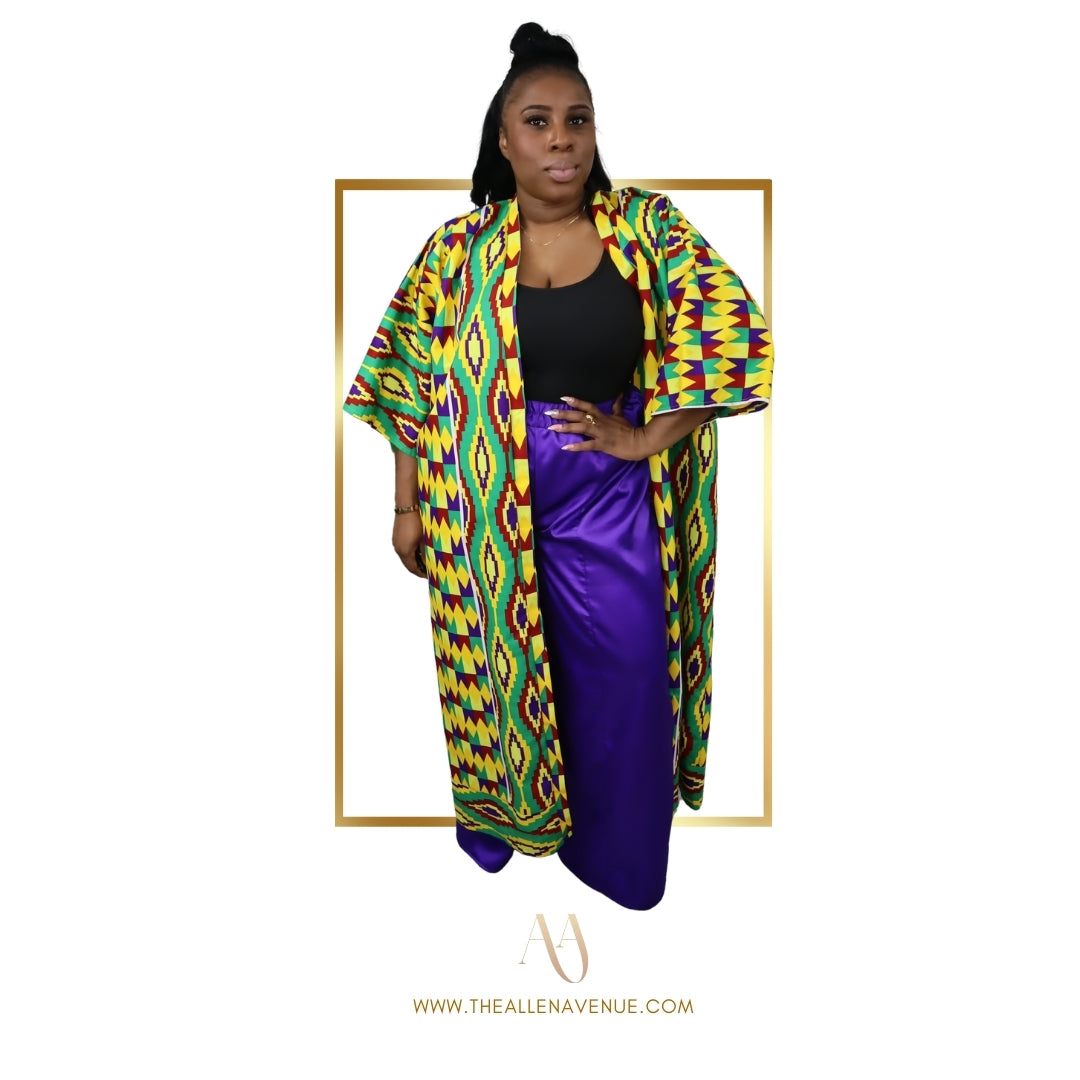 Kenya Ankara Kimono