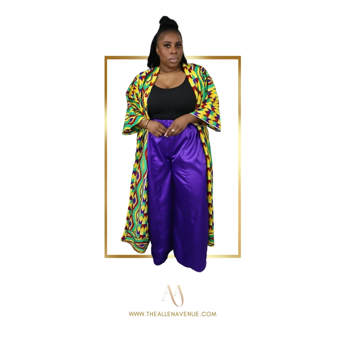 Kenya Ankara Kimono